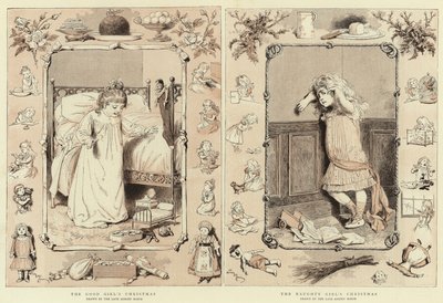 グッドガールズクリスマス、ノーティーガールズクリスマス 作： Adrien Emmanuel Marie
